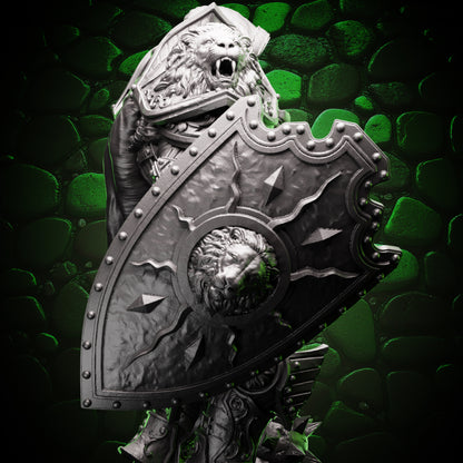 Warforged Paladin - Flail