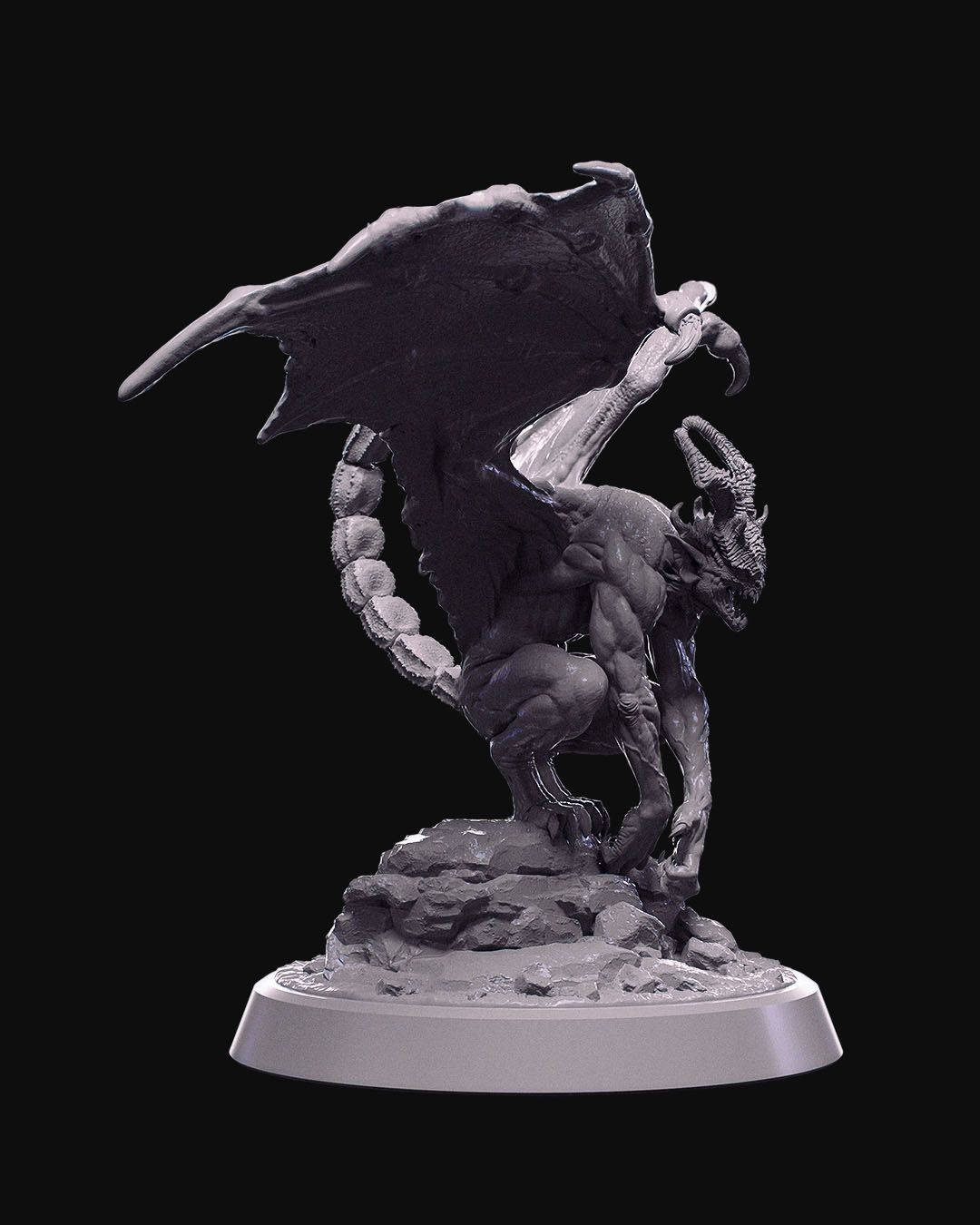 Winged Demon | Medium (1in)
