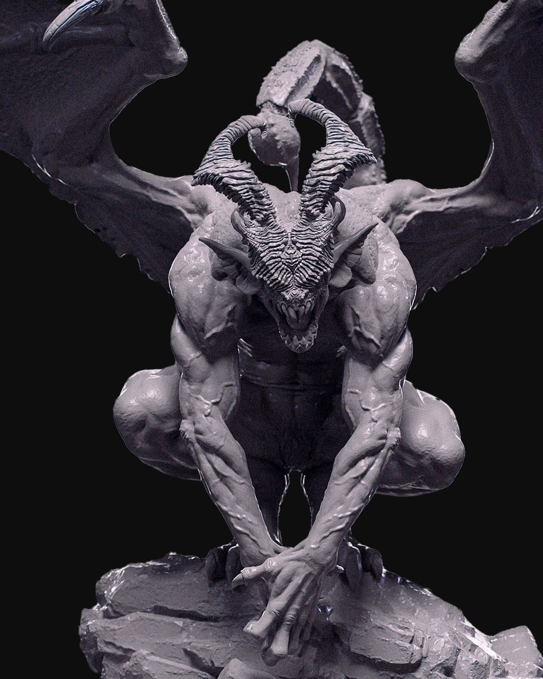 Winged Demon | Medium (1in)