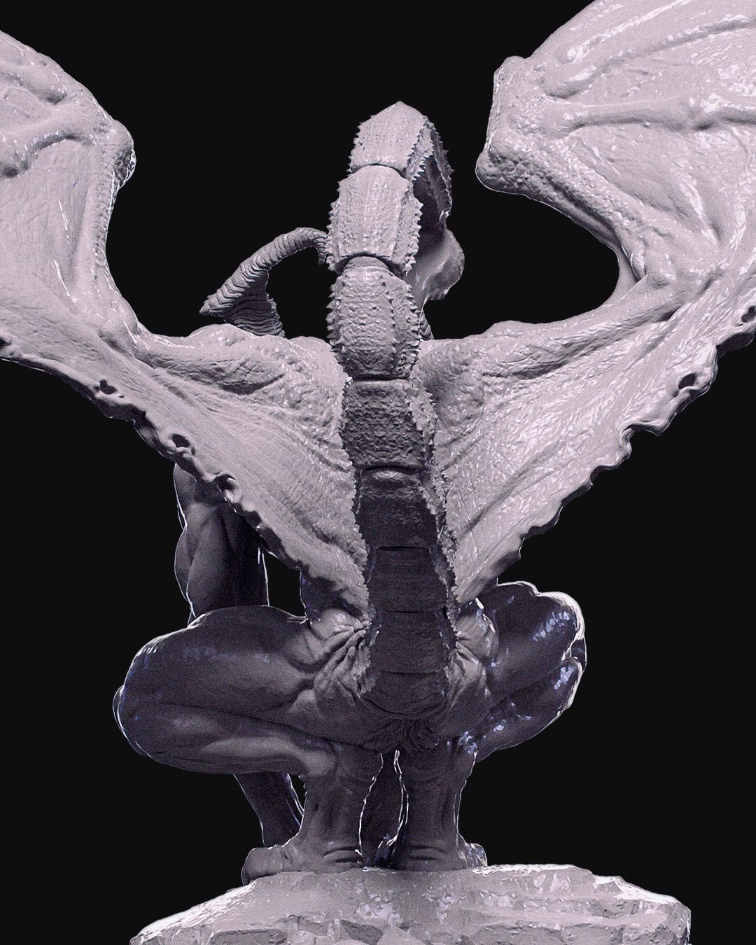 Winged Demon | Medium (1in)