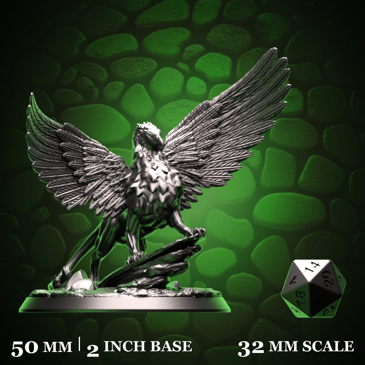 Young Gryphon d20