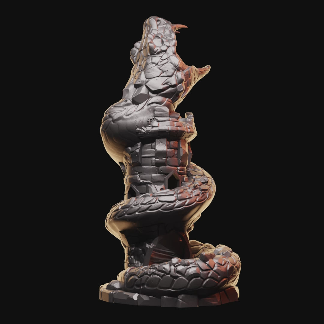Basilisk Dice Tower for TTRPGs | Helios Tabletop