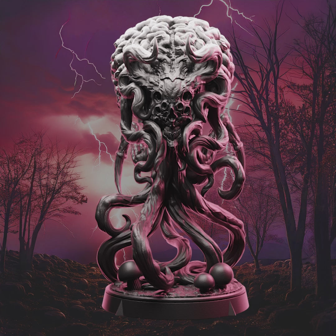 Mindflayer mythic box animation for D&D and tabletop RPG DM encounters