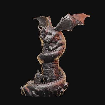 Dragon Guardian Dice Tower for TTRPG | Helios Tabletop